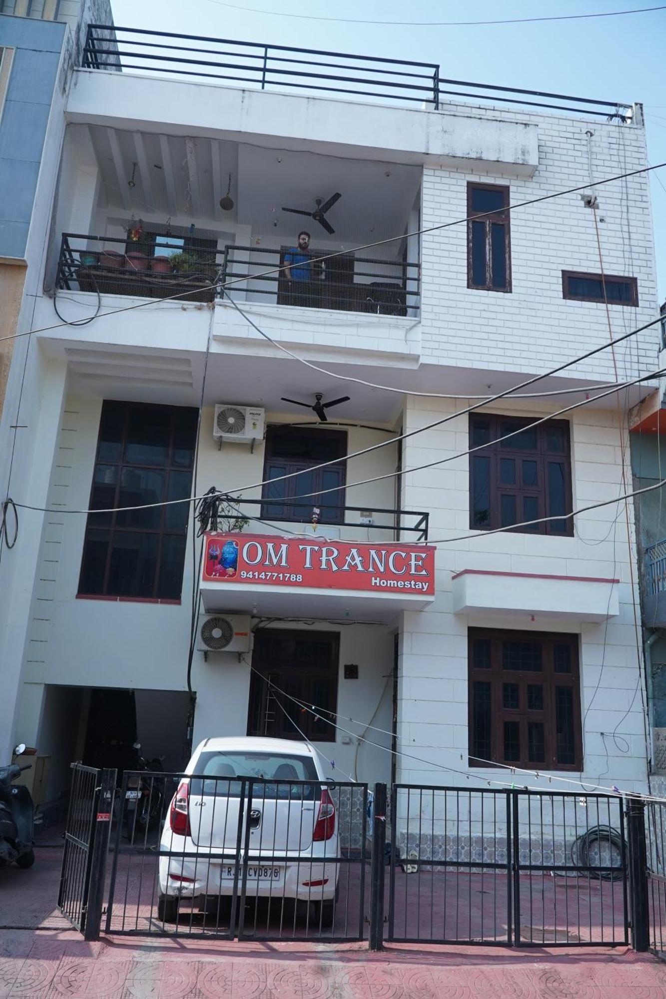 Om Trance Homestay Dzsaipur Kültér fotó